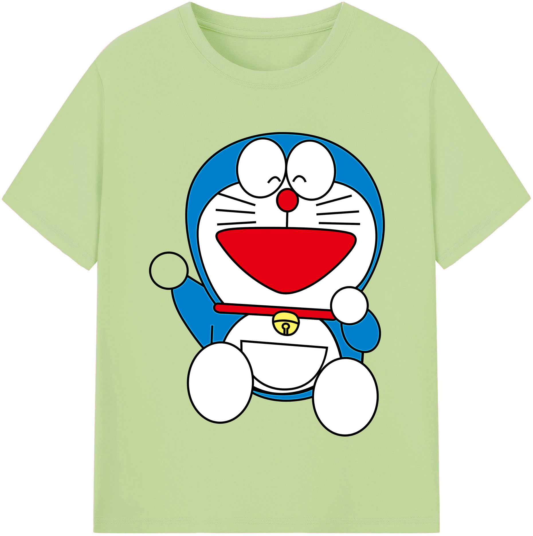 （画像用） ドラえもん Doraemon 綿100％半袖Tシャツ（フロントプリント）